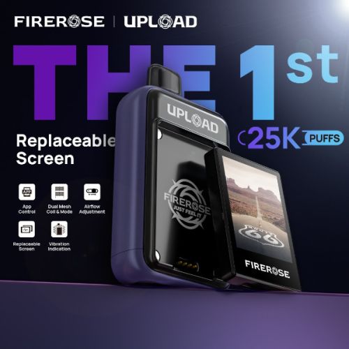 ELUX Firerose Upload 25,000 Puffs Disposable