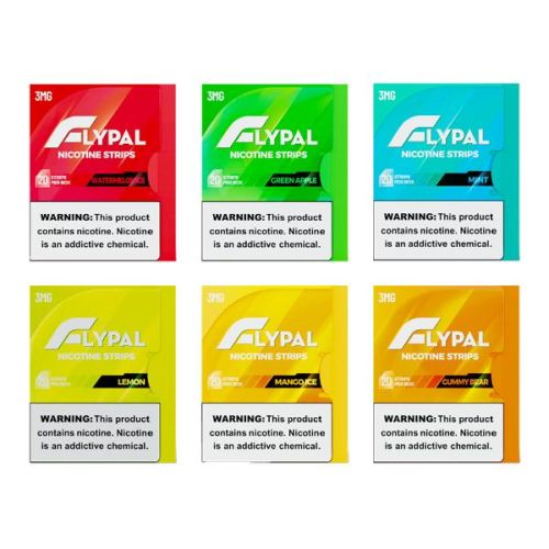 Flypal Nicotine Strips (20ct Boxes) 5pc Display