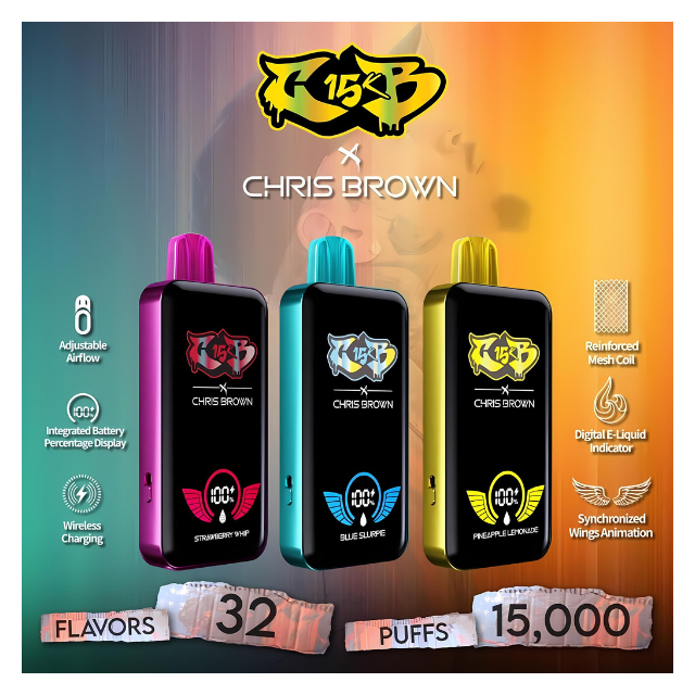 Chris Brown CB15K Rechargeable Disposable - All