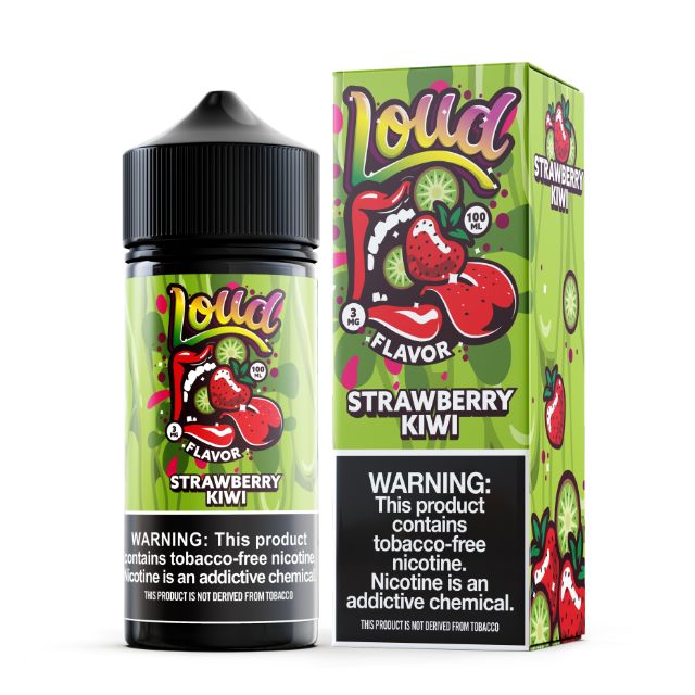 LOUD E-Liquid 100mL Strawberry Kiwi