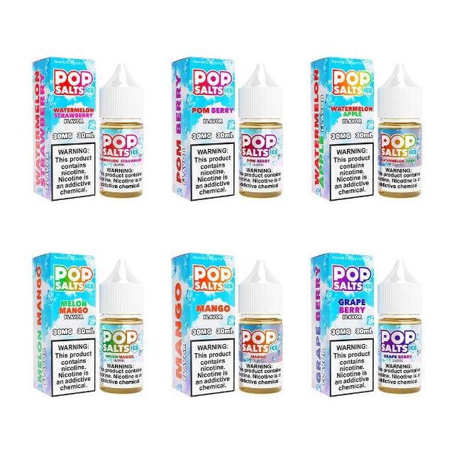 Pop Salts E-Liquid 30mL Salt Nic