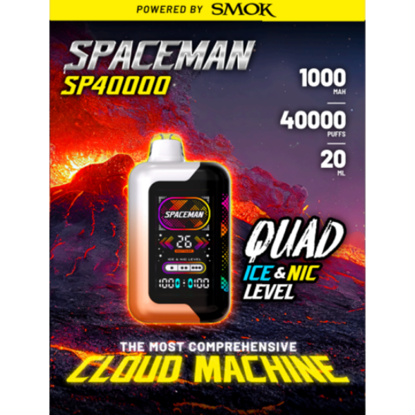 Space Man SP40000 Disposable Vape